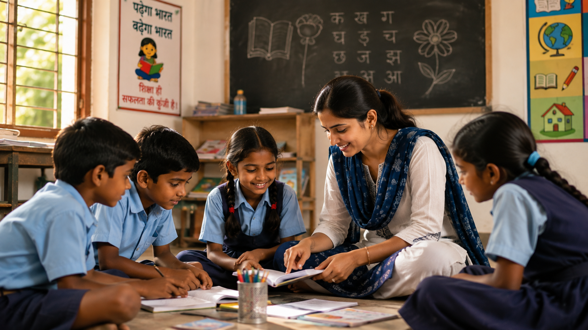Education & Literacy Programs in Bihar by AL-KHIDMAT